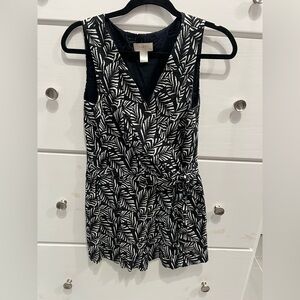 Gorgeous wrap front romper by LOFT